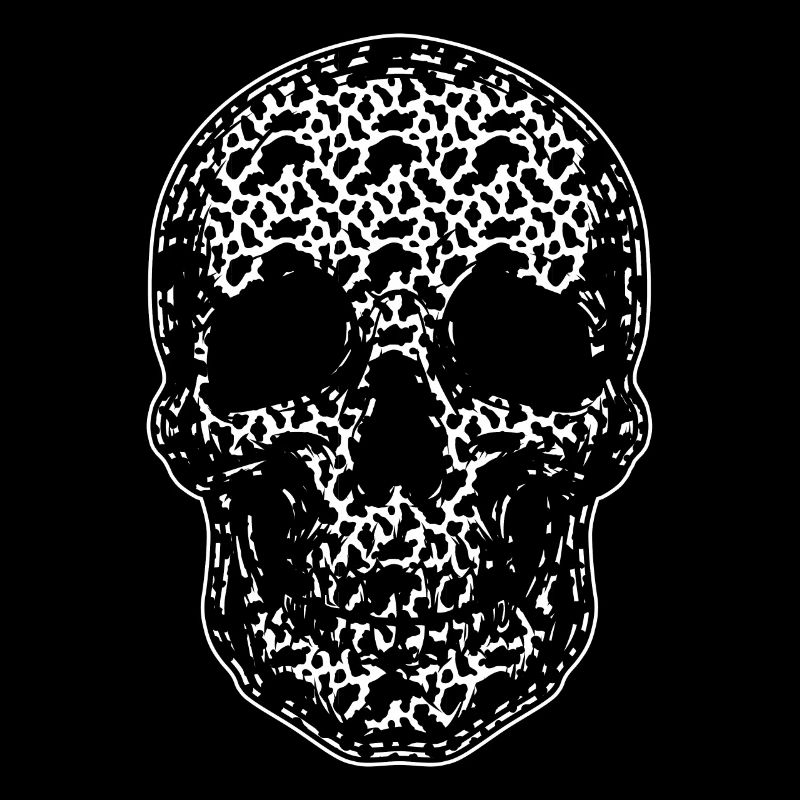Cow Pattern Skull Cow Stains Gift Cow