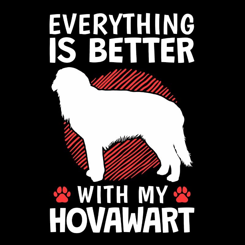 Everything better with Hovawart German farmer dog