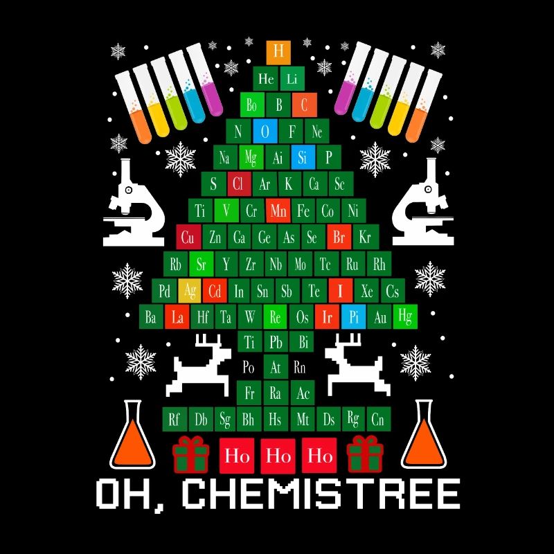 Oh Chemistree Science Arbre de Noël Chimie