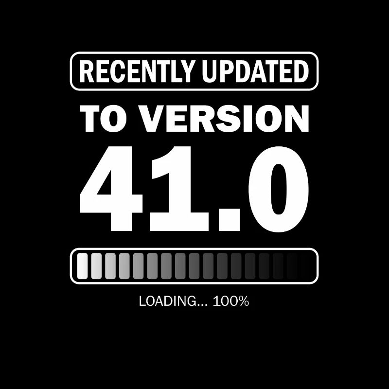 recently updated to version 41 - Gamer Geburtstag