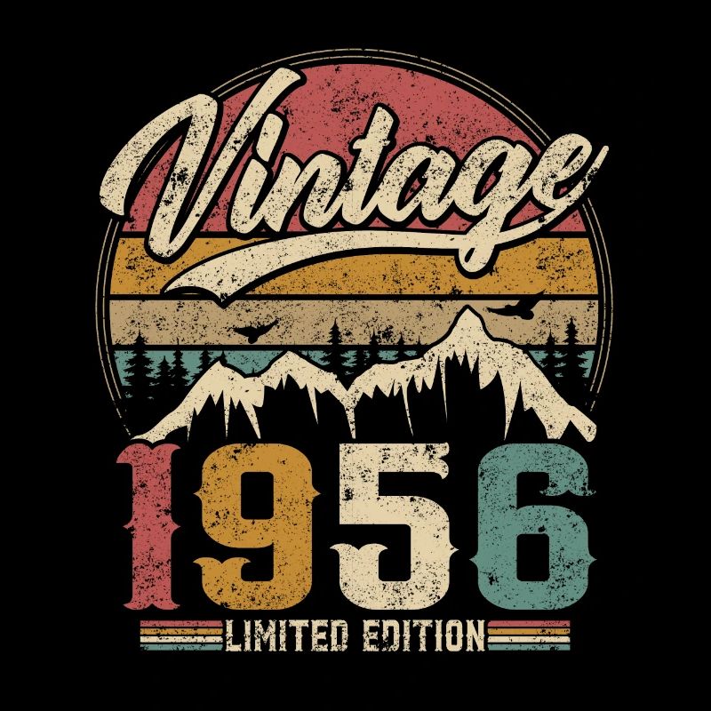 Vintage 1956 Limited Edition Geburtstagsgeschenk