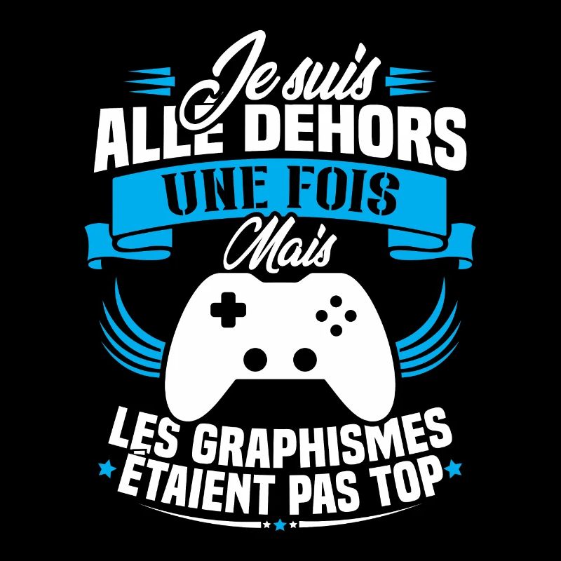Humour cadeau console graphisme jeux vidéo