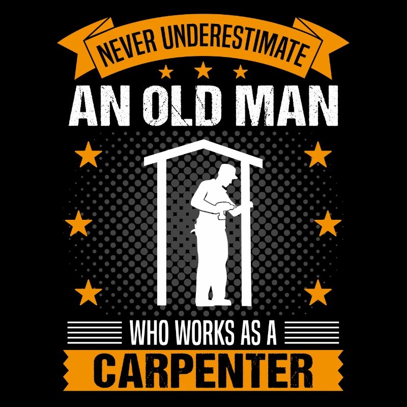 Zimmerer Alter Mann Spruch Herren Geschenk