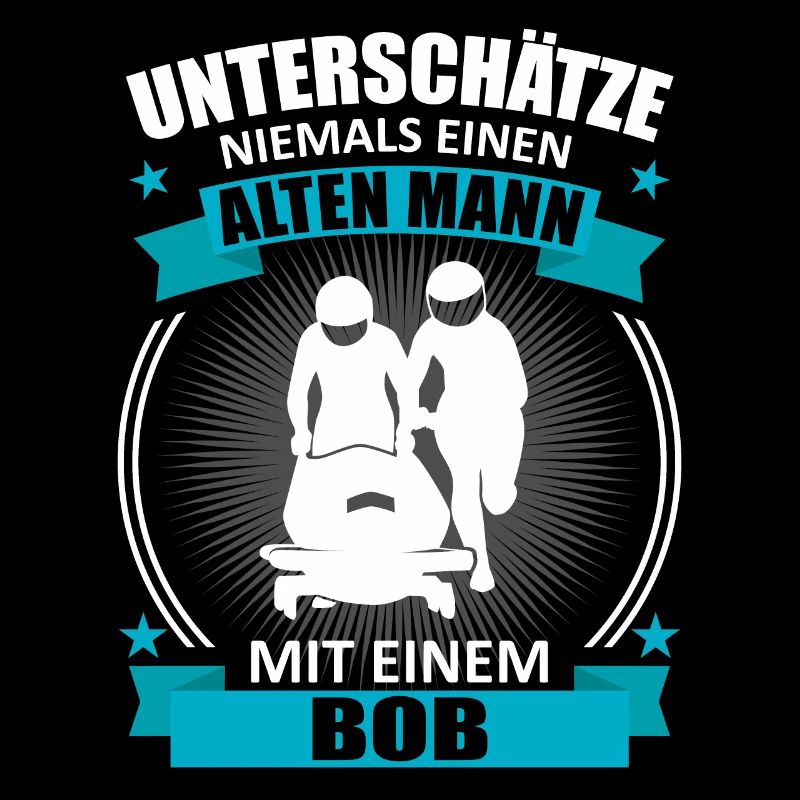 Bobfahrer Alter Mann Spruch Bobfahren Geschenk