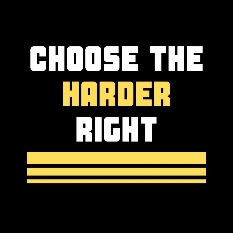 Wählen Sie das härtere Recht