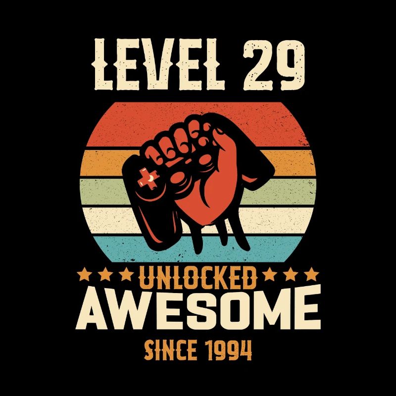 Level 29 komplettes Geburtstagsgeschenk von 1994