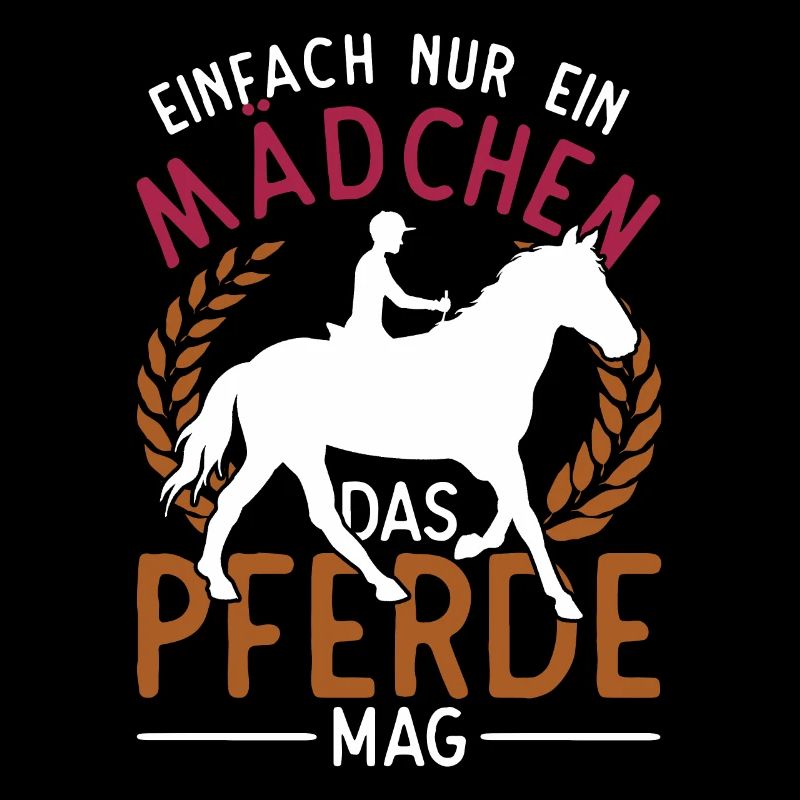 Pferdeliebhaberin Reiterin Mädchen Geschenk Pferd
