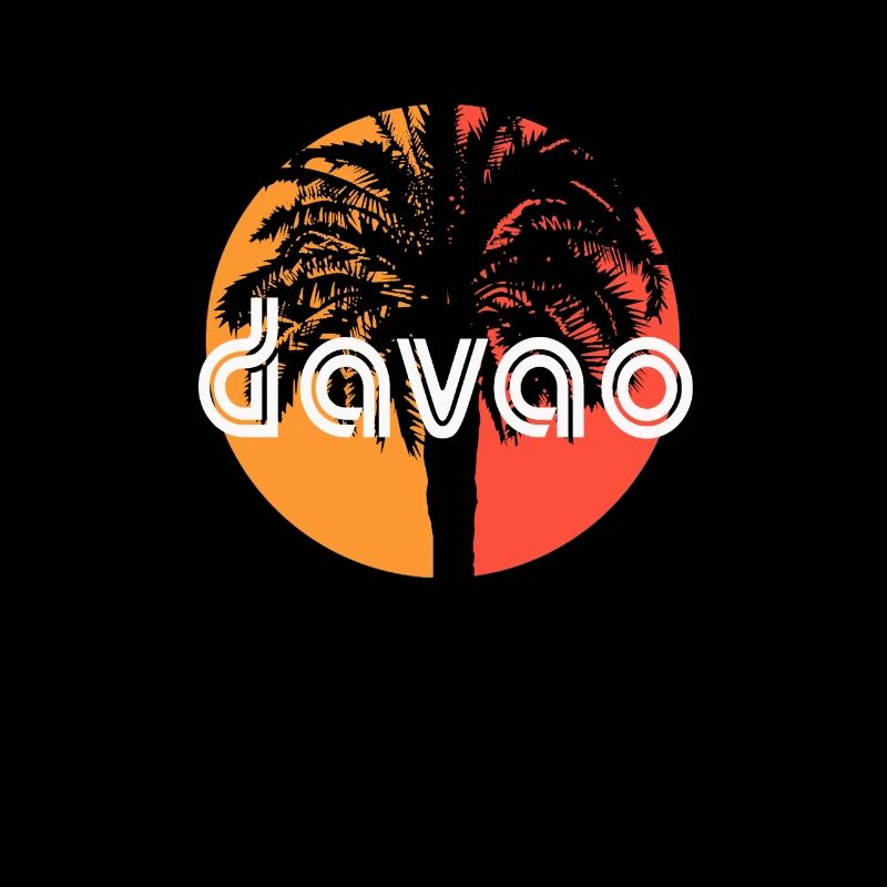 Davao Philippines Artistic Vacation Souvenir Palm