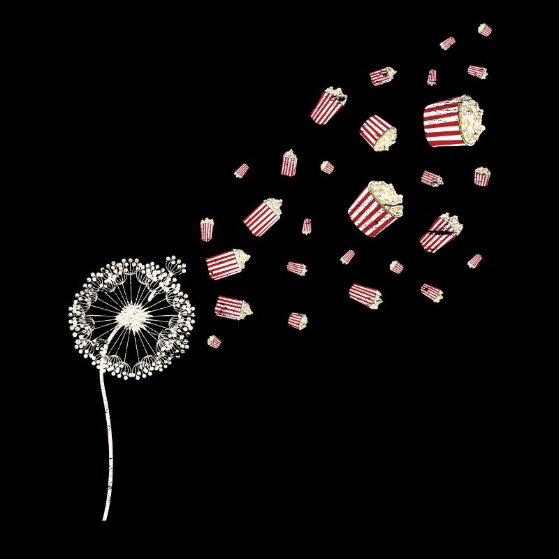 Popcorn Lover Cadeau Pissenlit Popcorn