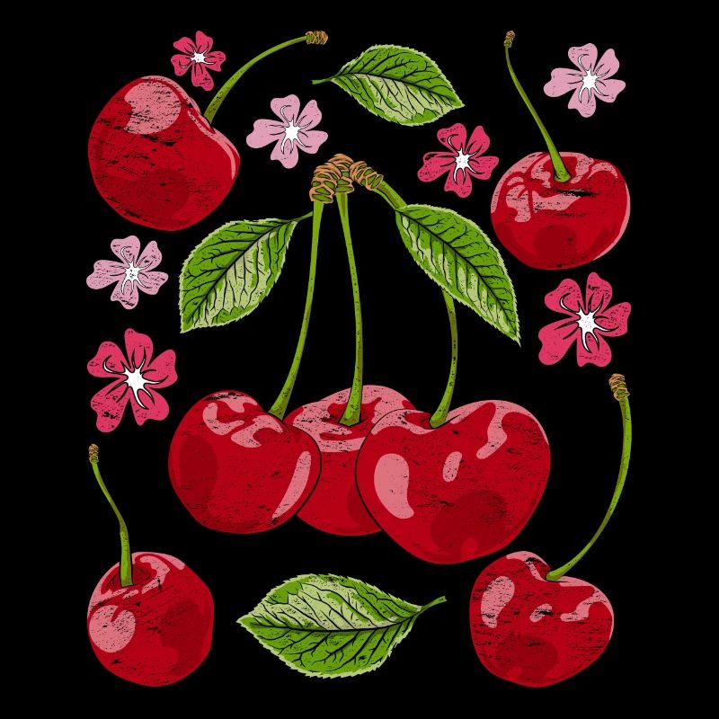 Cherry Blossoms Summer Fruit Gift Sakura Cherry