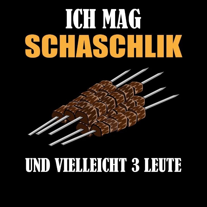 Schaschlik Introvertiert Humor Statement Geschenk