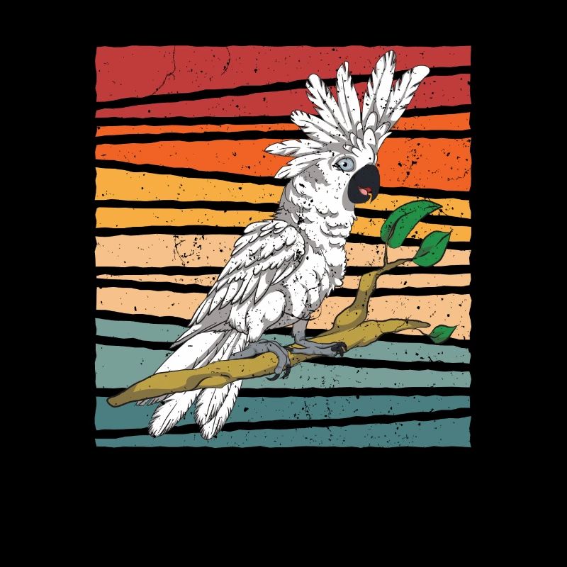 Cacatoès rétro