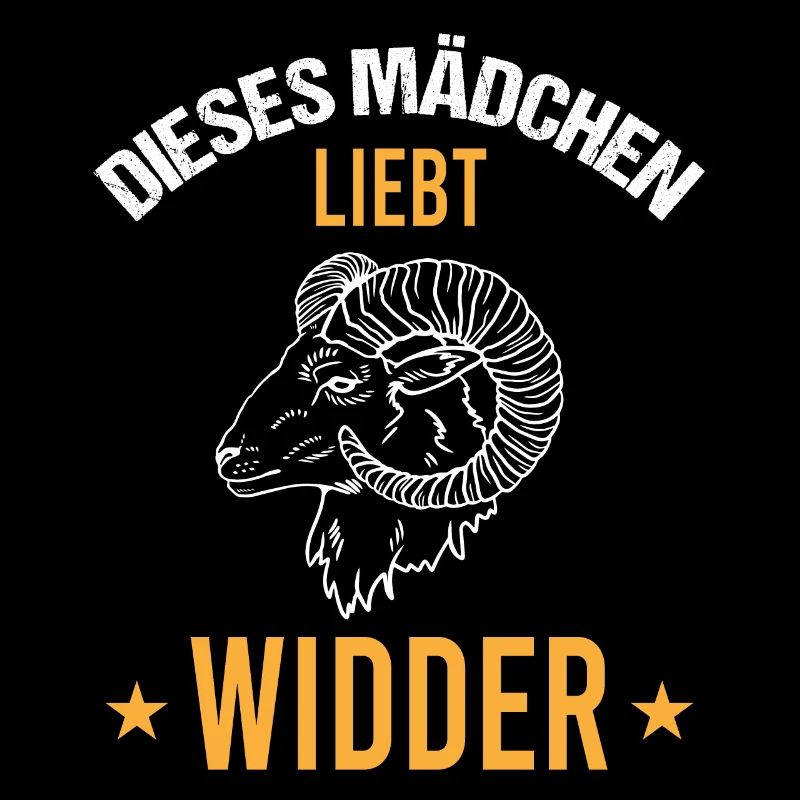 Mädchen Herz Widder Liebe Astrologie Geschenk