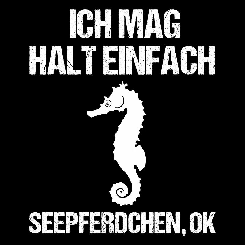 Maritimes Seepferdchen Ozeanliebe