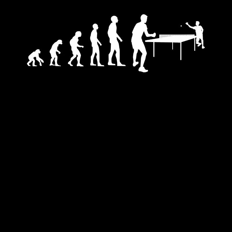 Cadeau de joueur de tennis de table Evolution