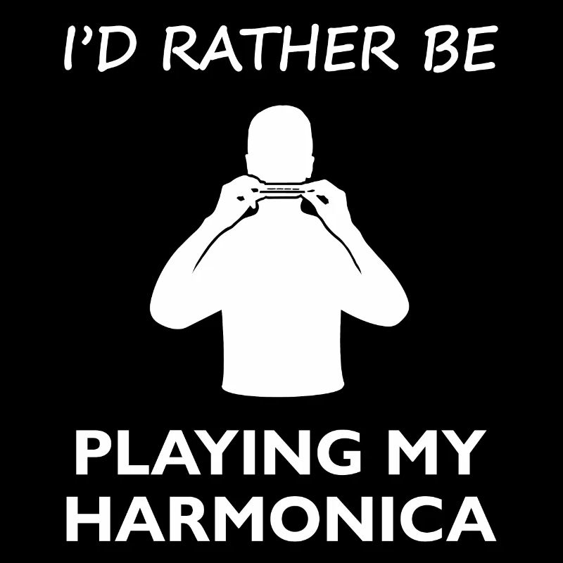 Longing Harmonica Player Shirt