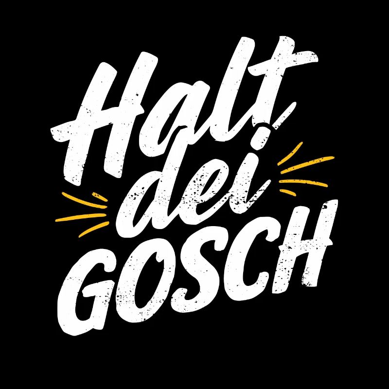 Palatinat Forêt-Noire Souabe Dire Halt dei Gosch