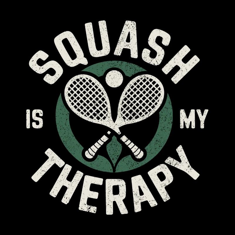 Squash ist mein Therapy Funny Squash Player