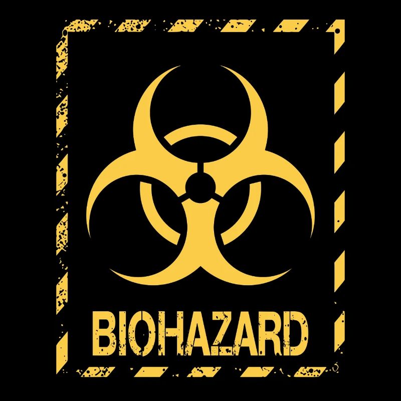 Biohazard Grunge Zombies Apokalypse Horror