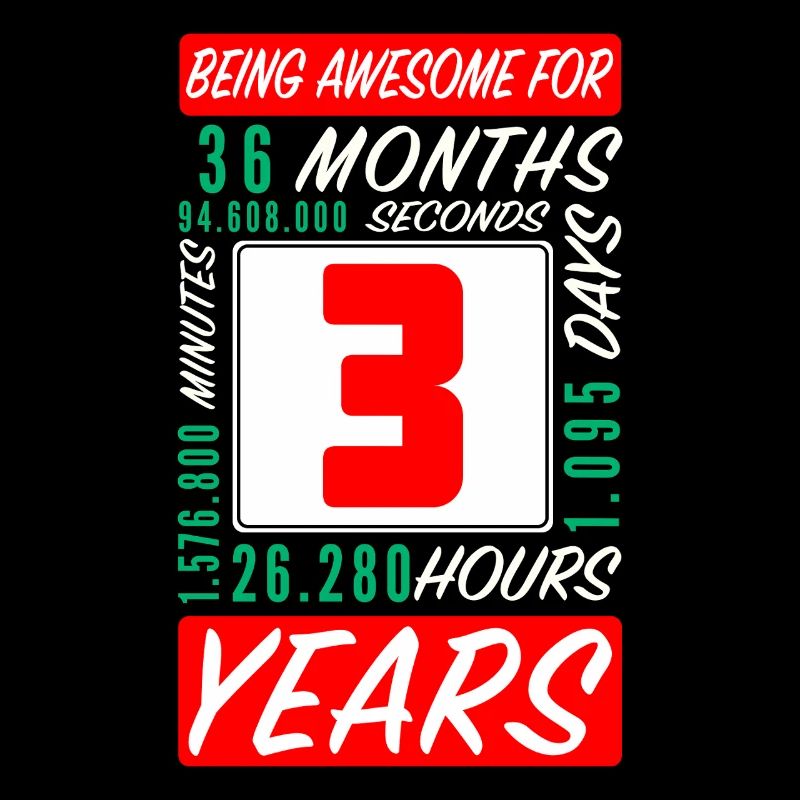 Enfants 3 Ans Anniversaire Mois Heures