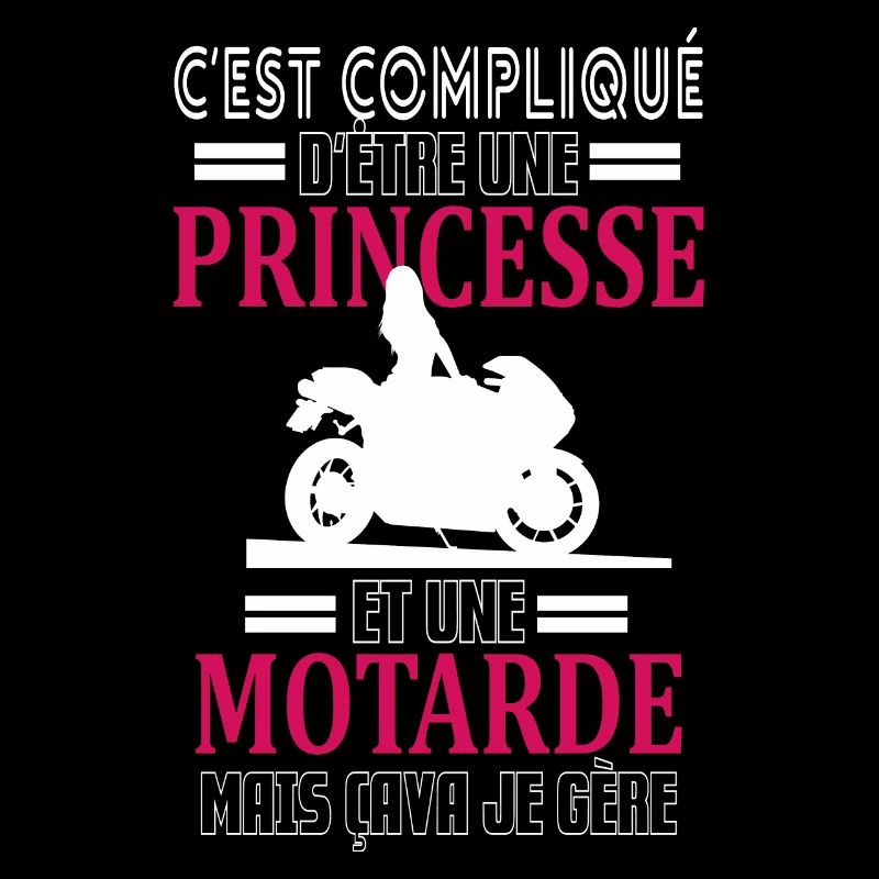 Princesse et Motarde