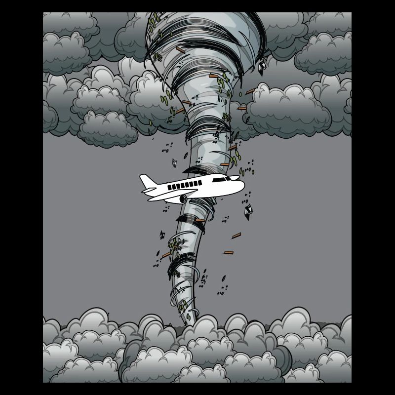 Tornado Plane Storm Weather