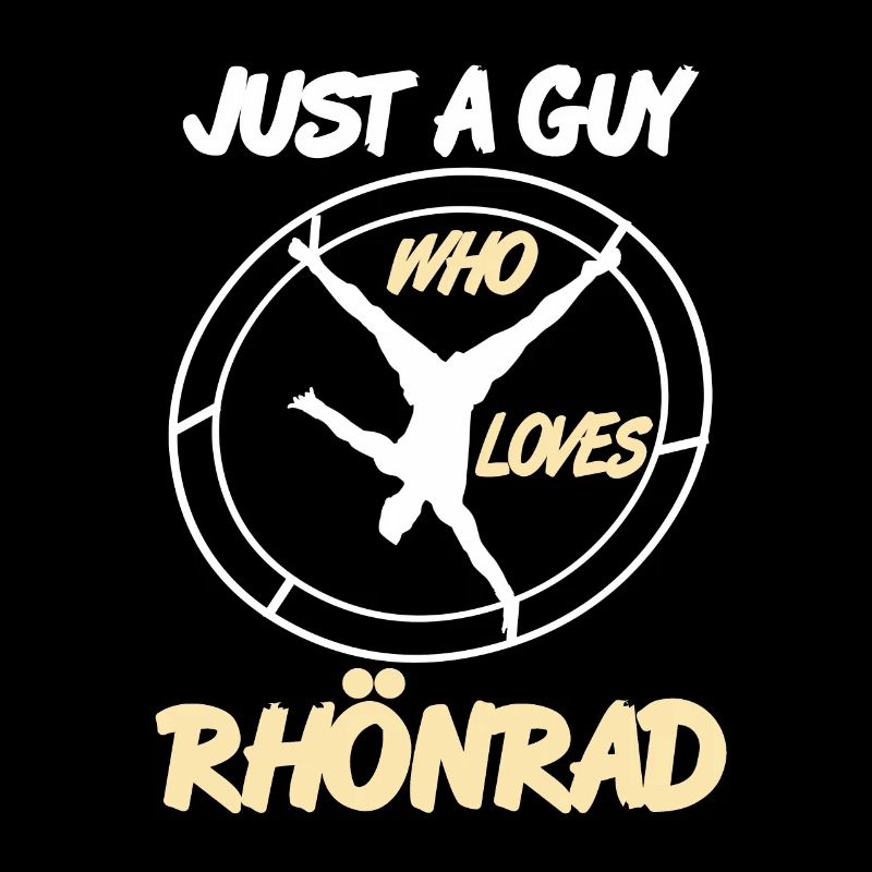 Nur ein Typ, der Rhönrad liebt