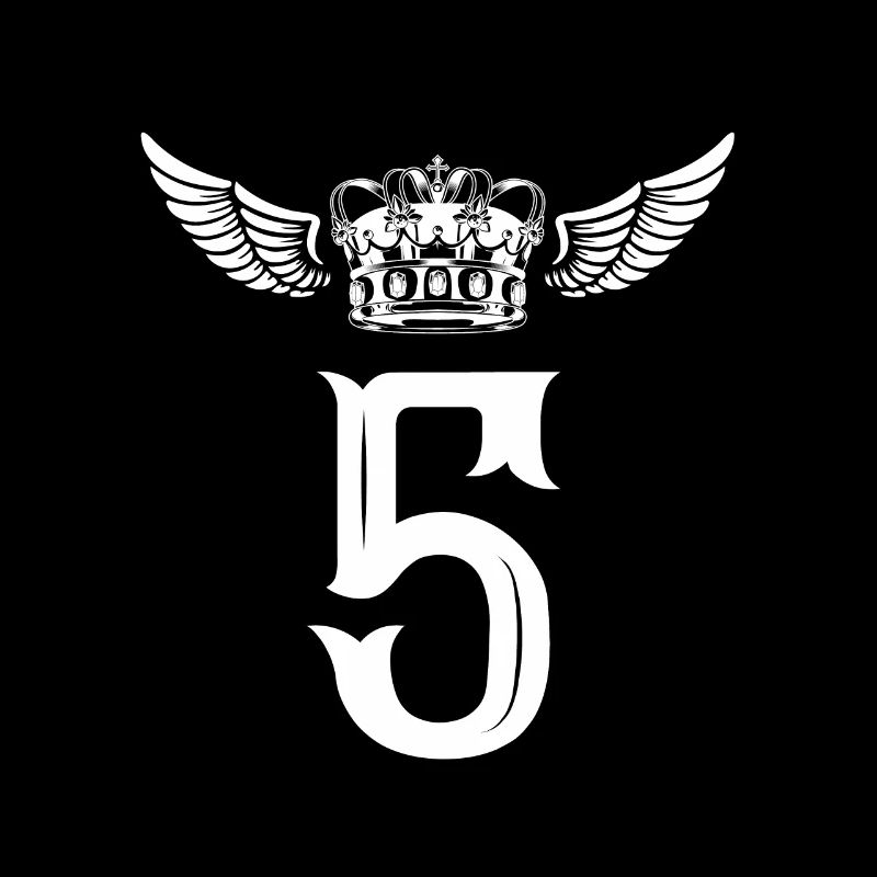 5 Number crown