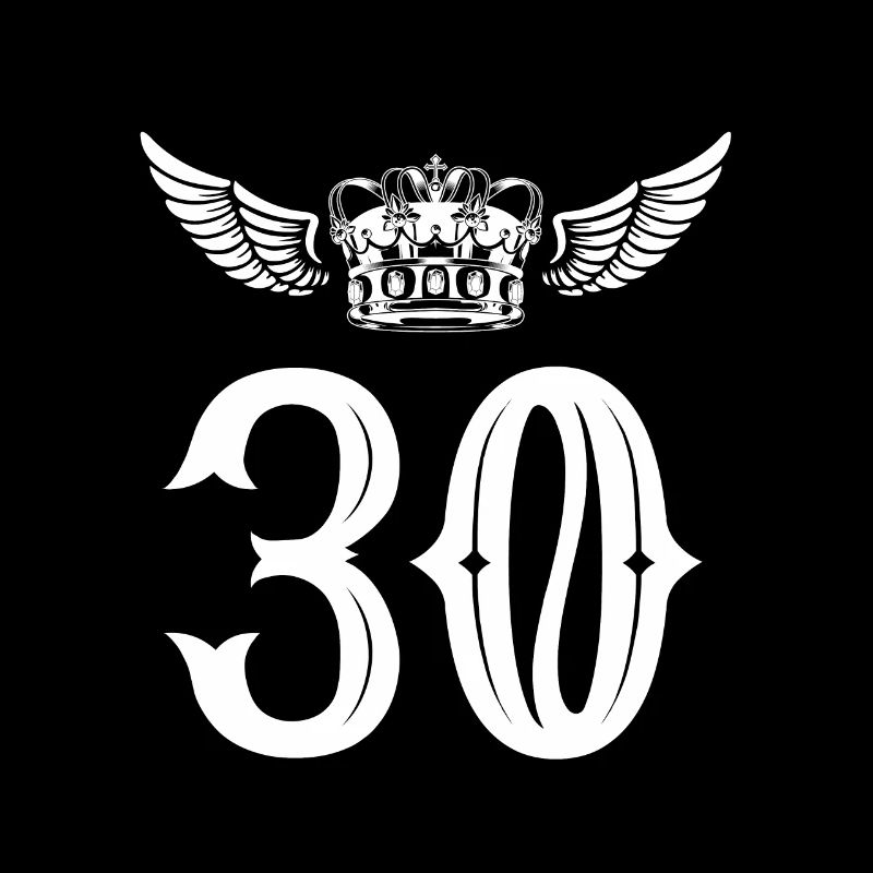 30 Zahl Krone