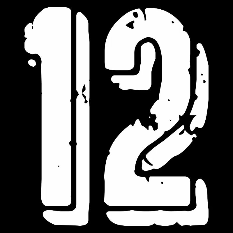12 number jersey
