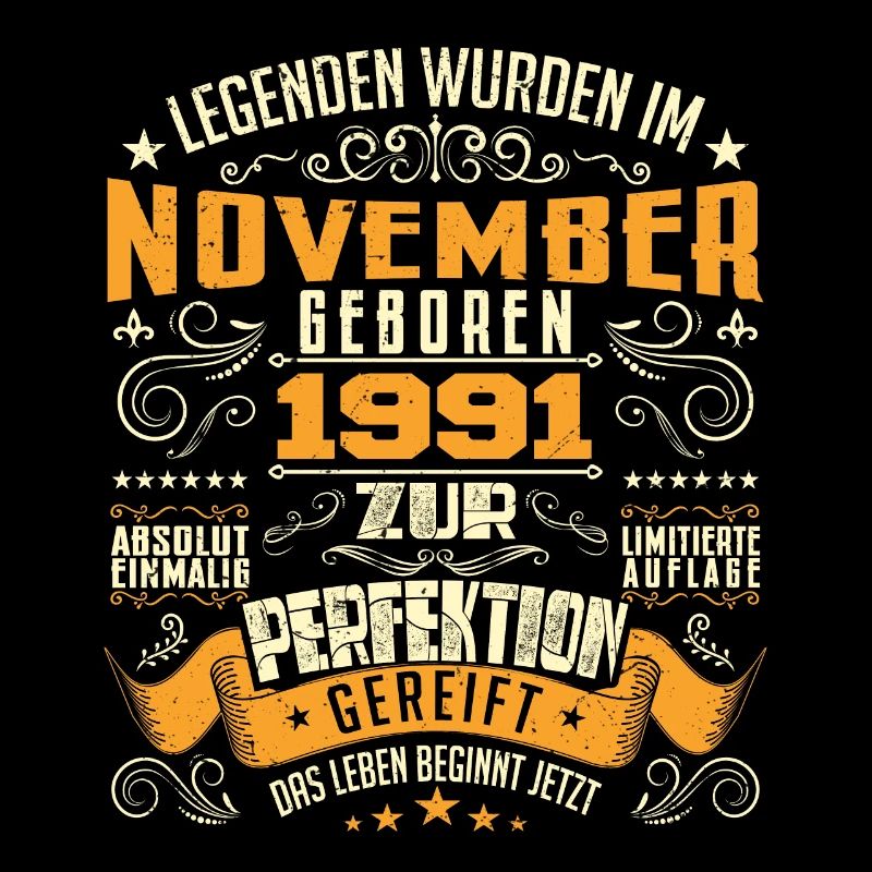 Im November 1991 geboren