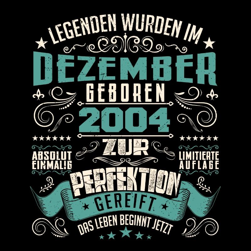 Legenden werden geboren im Dezember 2004