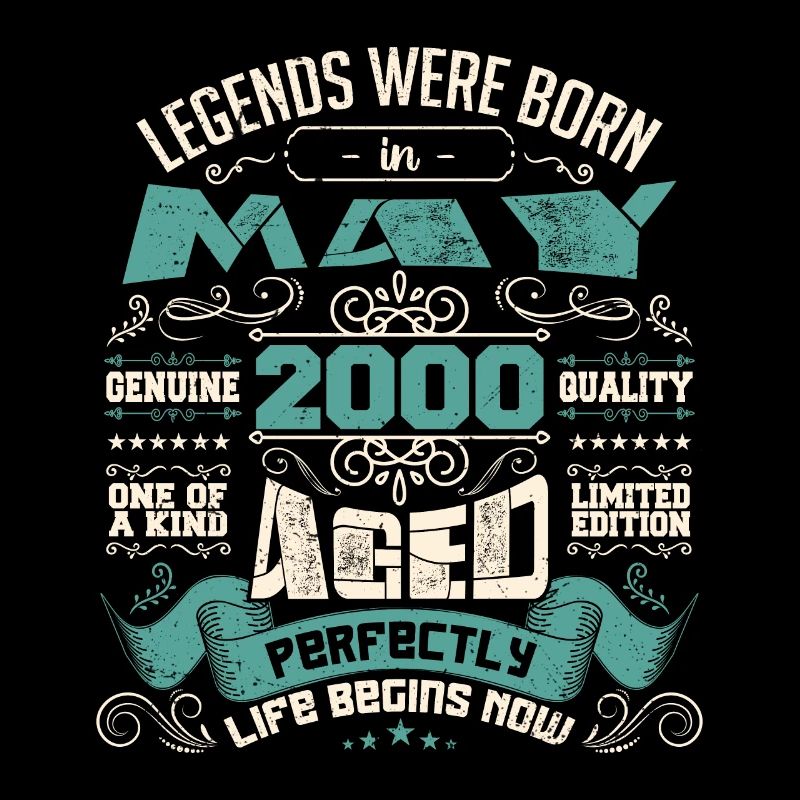 Legends were born in May 2000 | Limited Edition