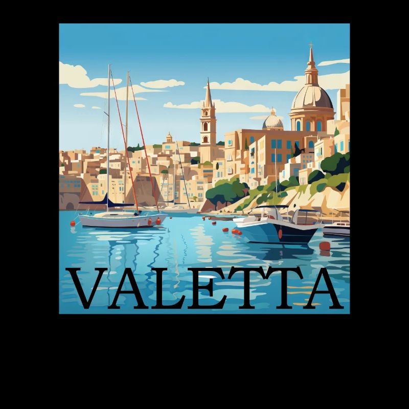 Malte Valletta Port Straight Cut Design