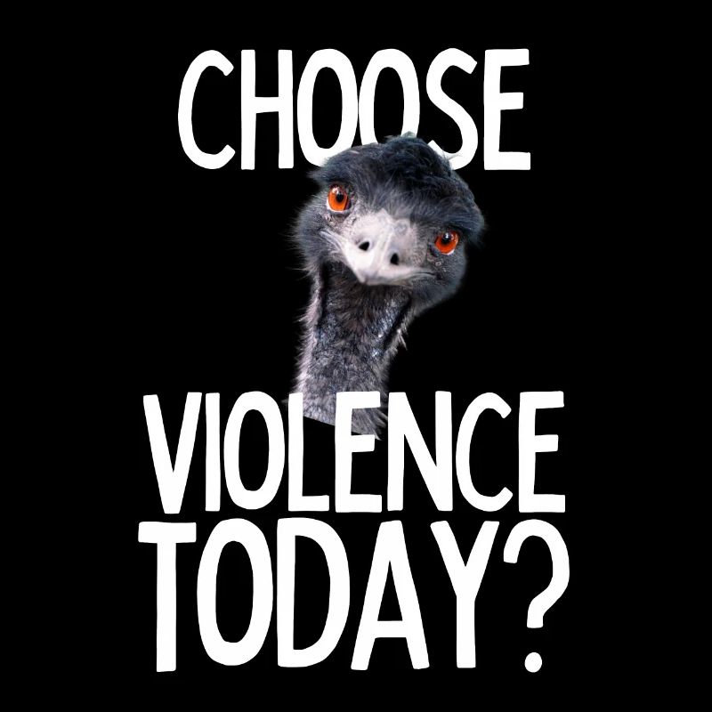 Emmanuel don't do it! Emu witziger viraler Hit