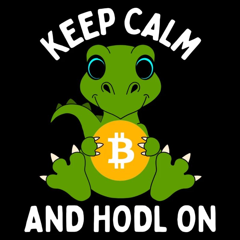 Bitcoin Kryptowährung Blockchain Hodl Geschenkidee