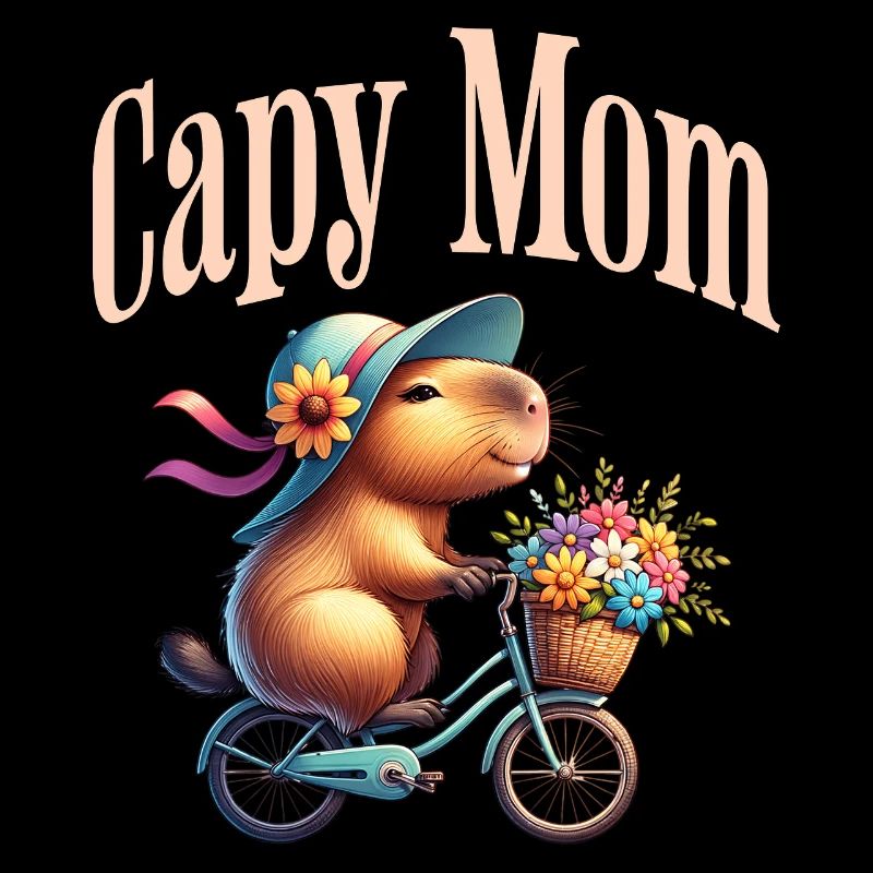 Gift for Capybaras Fan Mom