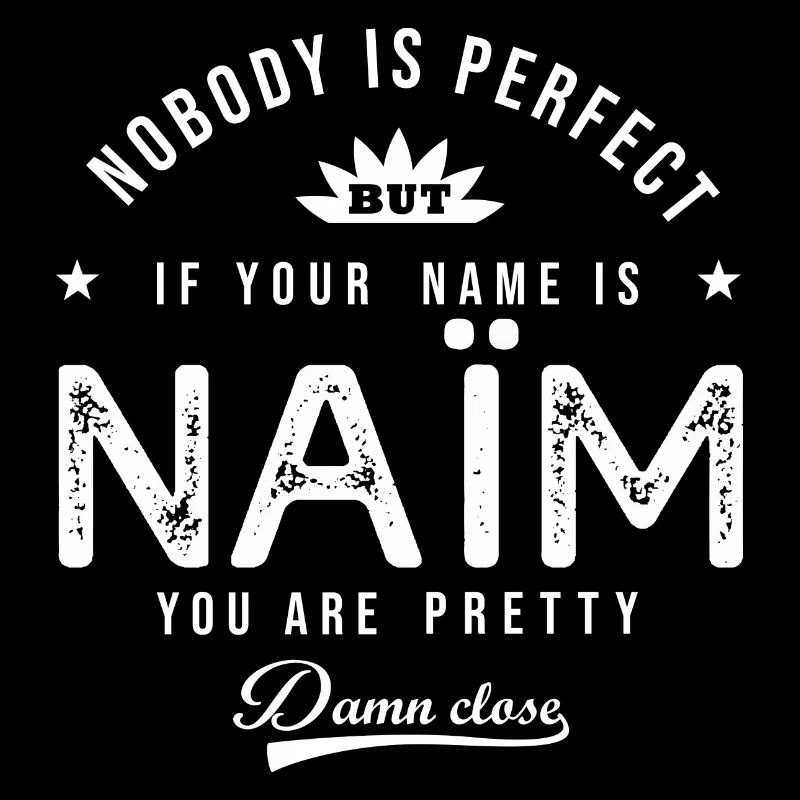 Naïm personalisiertes Geschenk Arabisch name Naïm