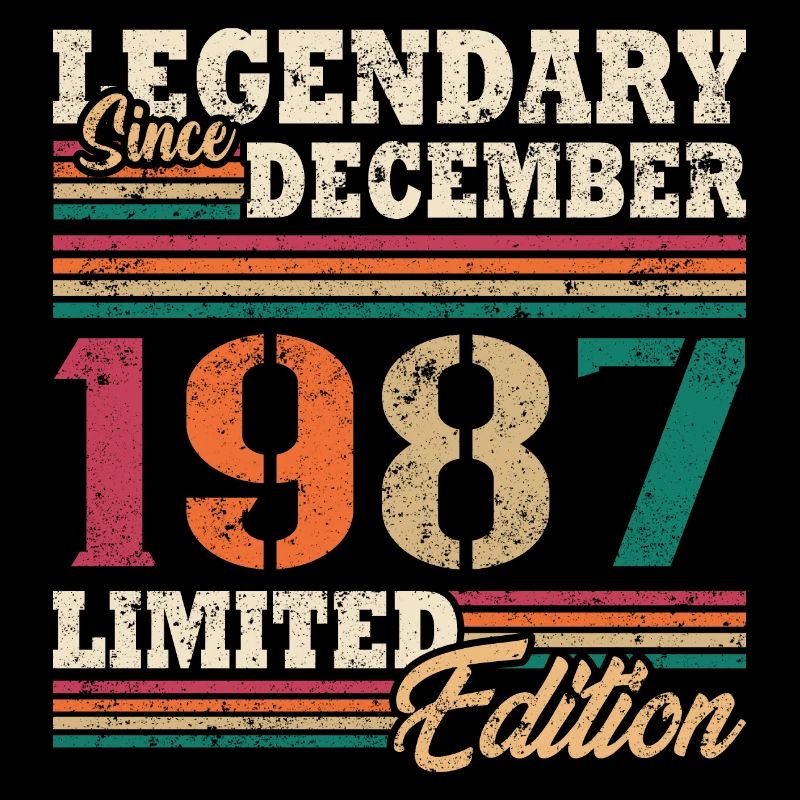Légendaire Décembre 1987 édition limitée