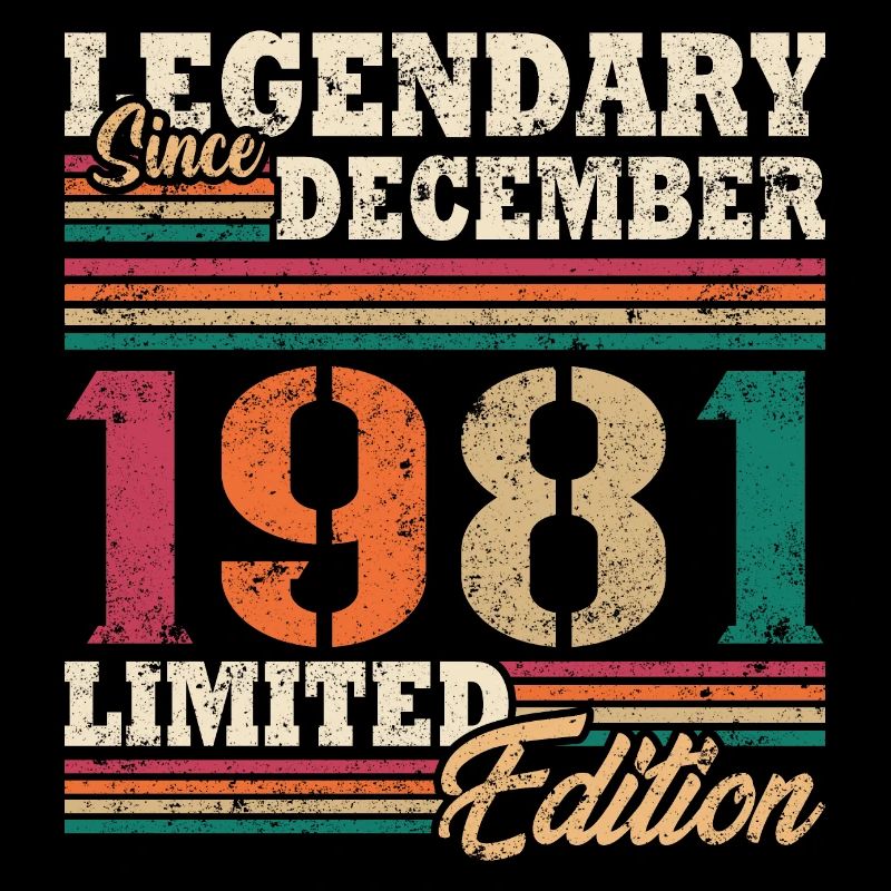 Legendary December 1981 limited edition