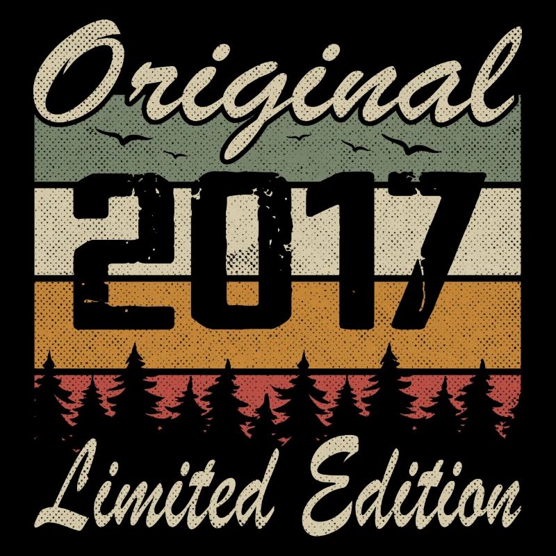 Vintage Geburtstag Original Geschenkidee 2017