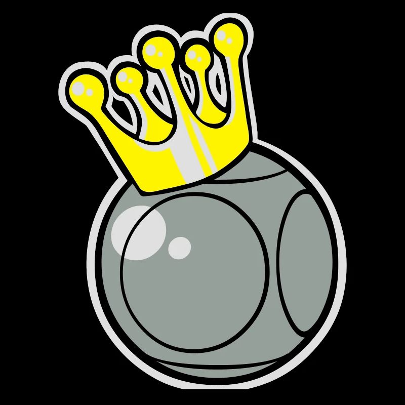 roi pétanque logo flex