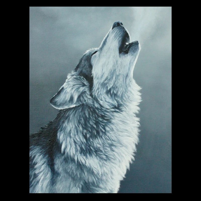 Grauer Wolf