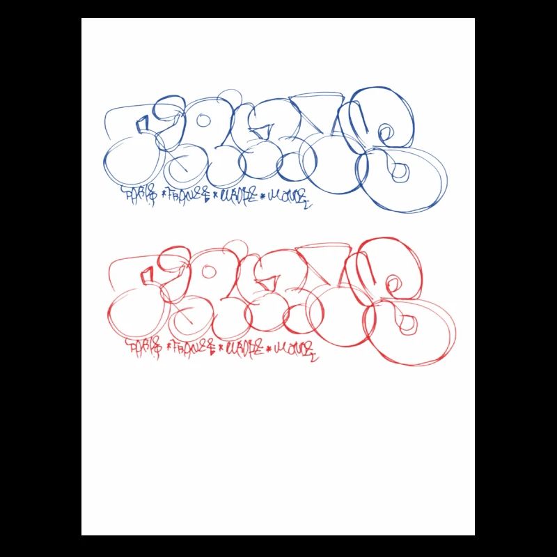 Paris Bubble Paris Throw-up Paris Graffiti