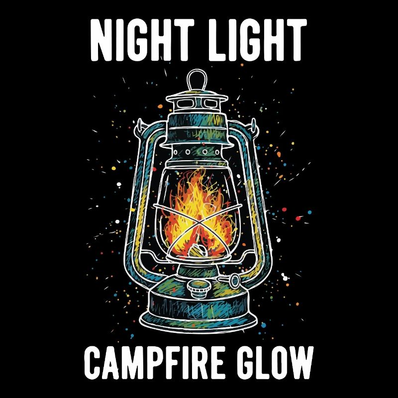 Night Light Campfire Glow Lantern