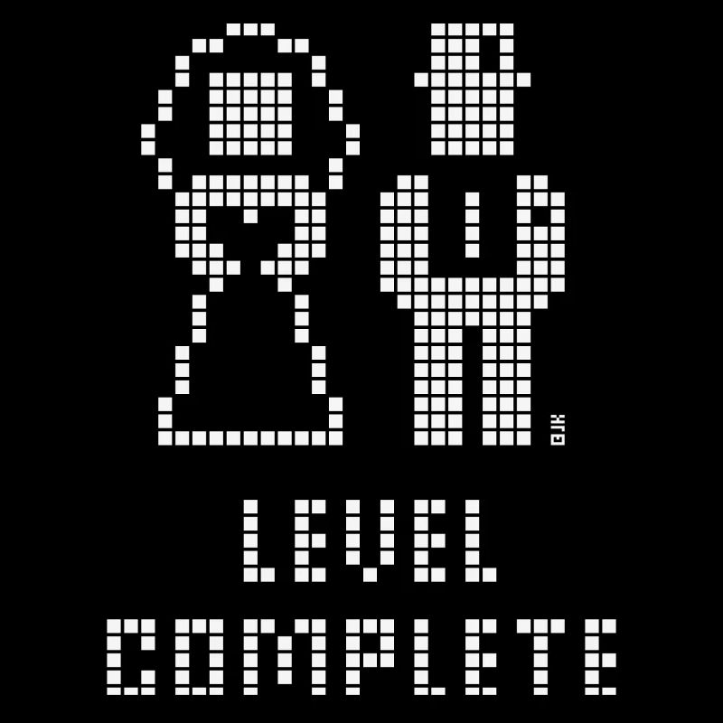 Niveau complété (Mariage / Enterrement de vie de garçon / Pixel / W)