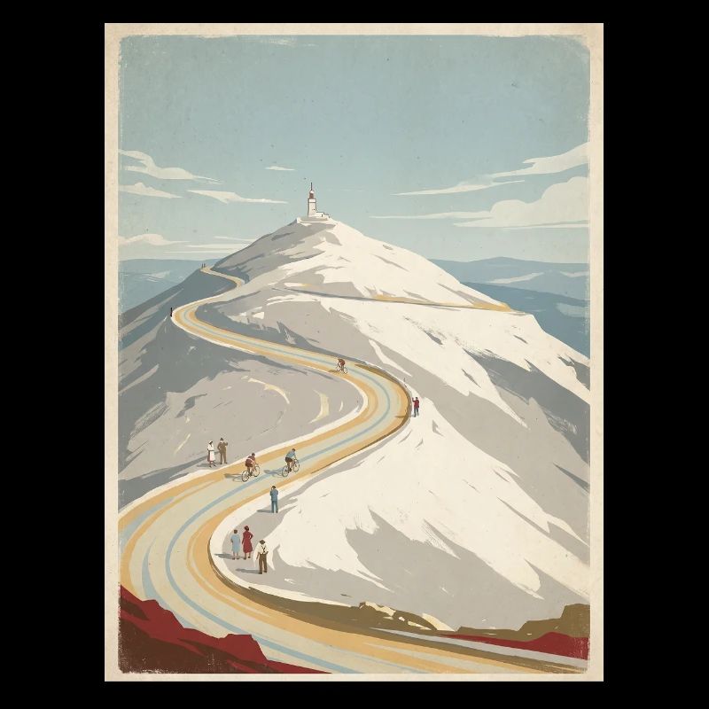 Ventoux Summit Road — Cycling Memory