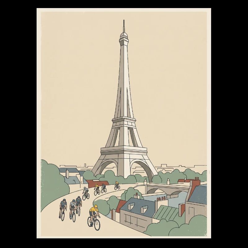 Paris Ride — Souvenir du cyclisme