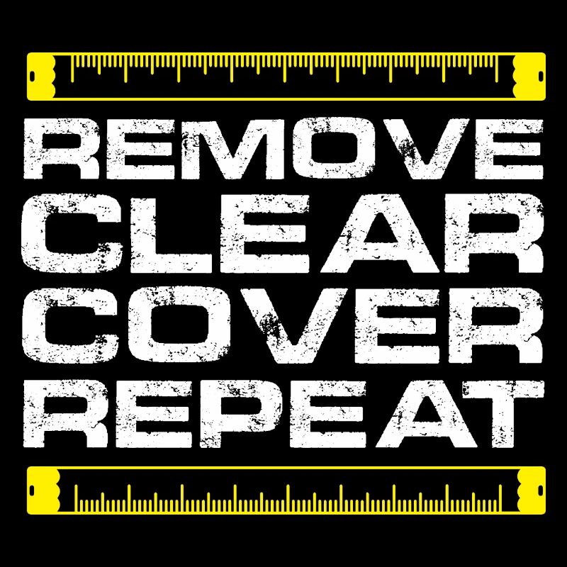 Remove Clear Cover Repeat