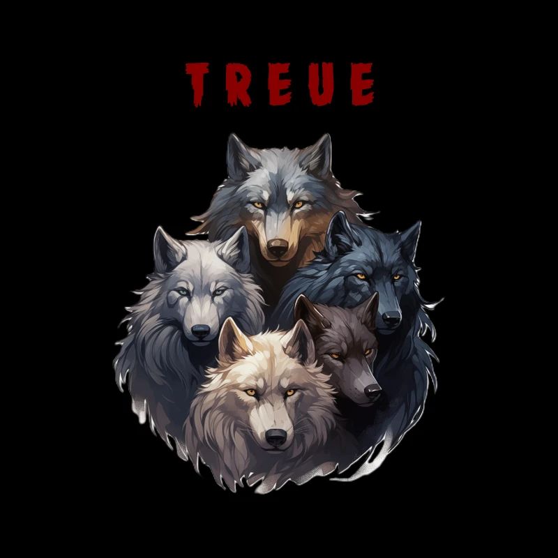 Meute de loups loyaux